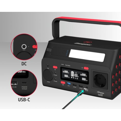 Зарядная станция Energizer PPS300W2 300W 293Wh купить в Украине: Киев, Днепр, Харьков, Одесса  | Низкая цена, отзывы, характеристики от TELEMART фото