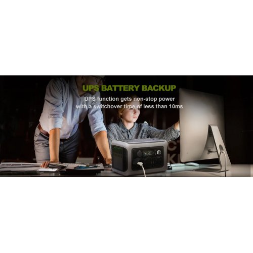 Зарядна станція ALLPOWERS R600 600W 299Wh купити в Україні: Київ, Львів, Хмельницький, Тернопіль, Івано-Франківськ | Низька ціна, відгуки, характеристики від TELEMART фото