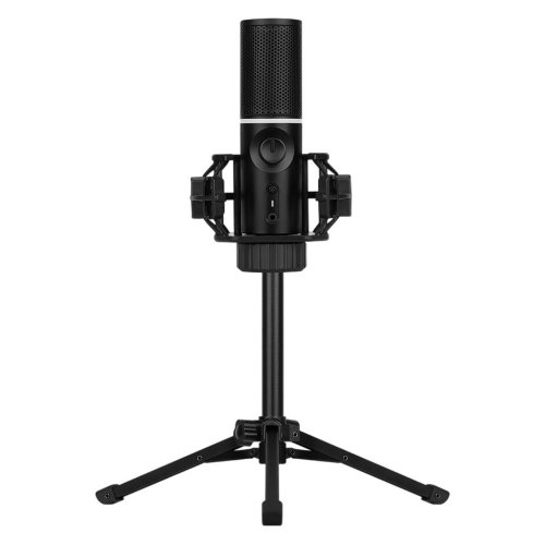 Мікрофон Streamplify MIC-48-RGB-TP (SPMC-MZ1C127.11) Black купити в Україні: Київ, Львів, Хмельницький, Тернопіль, Івано-Франківськ | Низька ціна, відгуки, характеристики від TELEMART фото