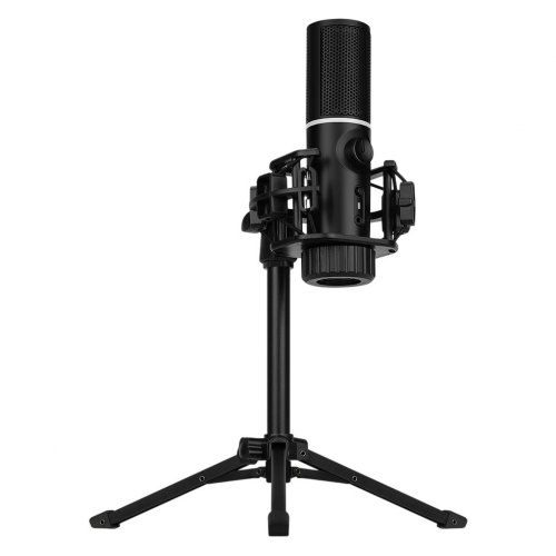 Мікрофон Streamplify MIC-48-RGB-TP (SPMC-MZ1C127.11) Black купити в Україні: Київ, Львів, Хмельницький, Тернопіль, Івано-Франківськ | Низька ціна, відгуки, характеристики від TELEMART фото