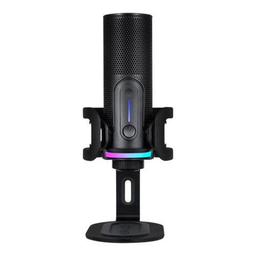 Мікрофон Streamplify MIC PRO-192-RGB-ST (SPMC-MP3C327.11) Black купити в Україні: Київ, Львів, Хмельницький, Тернопіль, Івано-Франківськ | Низька ціна, відгуки, характеристики від TELEMART фото
