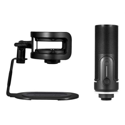 Мікрофон Streamplify MIC PRO-192-RGB-ST (SPMC-MP3C327.11) Black купити в Україні: Київ, Львів, Хмельницький, Тернопіль, Івано-Франківськ | Низька ціна, відгуки, характеристики від TELEMART фото