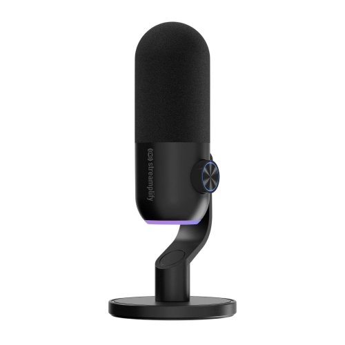 Мікрофон Streamplify MIC MINI-48-RGB-ST (SPMC-MM1C327.11) Black купити в Україні: Київ, Львів, Хмельницький, Тернопіль, Івано-Франківськ | Низька ціна, відгуки, характеристики від TELEMART фото