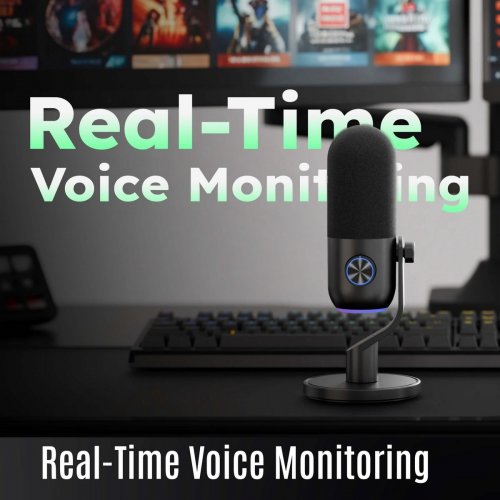 Мікрофон Streamplify MIC MINI-48-RGB-ST (SPMC-MM1C327.11) Black купити в Україні: Київ, Львів, Хмельницький, Тернопіль, Івано-Франківськ | Низька ціна, відгуки, характеристики від TELEMART фото