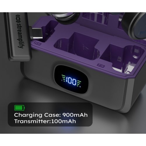 Петличний мікрофон Streamplify MIC GO-48-WL (SPML-MG1C051.11) Black купити в Україні: Київ, Львів, Хмельницький, Тернопіль, Івано-Франківськ | Низька ціна, відгуки, характеристики від TELEMART фото