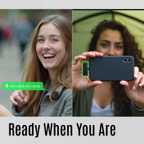 Петличний мікрофон Streamplify MIC GO-48-WL (SPML-MG1C051.11) Black купити в Україні: Київ, Львів, Хмельницький, Тернопіль, Івано-Франківськ | Низька ціна, відгуки, характеристики від TELEMART фото