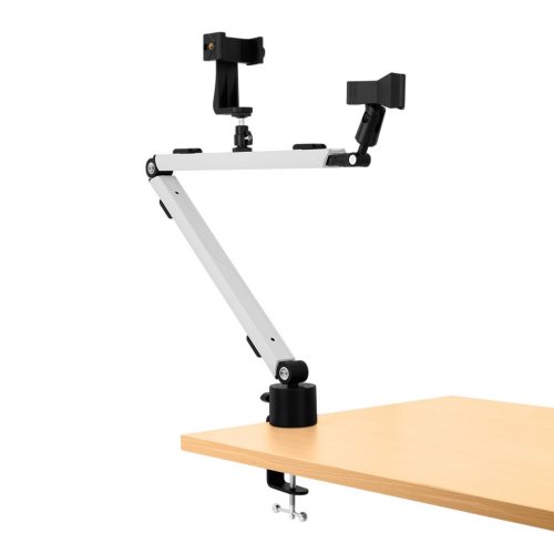 Стійка-пантограф Streamplify MOUNT ARM (SPOM-MA1MCL1.21) White купити в Україні: Київ, Львів, Хмельницький, Тернопіль, Івано-Франківськ | Низька ціна, відгуки, характеристики від TELEMART фото