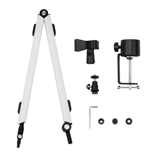 Стійка-пантограф Streamplify MOUNT ARM (SPOM-MA1MCL1.21) White купити в Україні: Київ, Львів, Хмельницький, Тернопіль, Івано-Франківськ | Низька ціна, відгуки, характеристики від TELEMART фото
