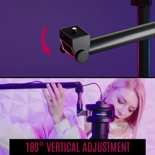 Стійка-пантограф Streamplify MOUNT LIFT (SPOM-ML1LCM1.11) Black купити в Україні: Київ, Львів, Хмельницький, Тернопіль, Івано-Франківськ | Низька ціна, відгуки, характеристики від TELEMART фото