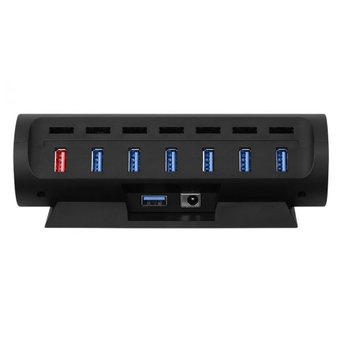 USB-хаб Streamplify HUB CTRL 7 (SPUH-HC71217.11) Black купить в Украине: Киев, Днепр, Харьков, Одесса  | Низкая цена, отзывы, характеристики от TELEMART фото