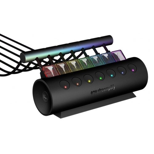 USB-хаб Streamplify HUB CTRL 7 (SPUH-HC71217.11) Black купить в Украине: Киев, Днепр, Харьков, Одесса  | Низкая цена, отзывы, характеристики от TELEMART фото