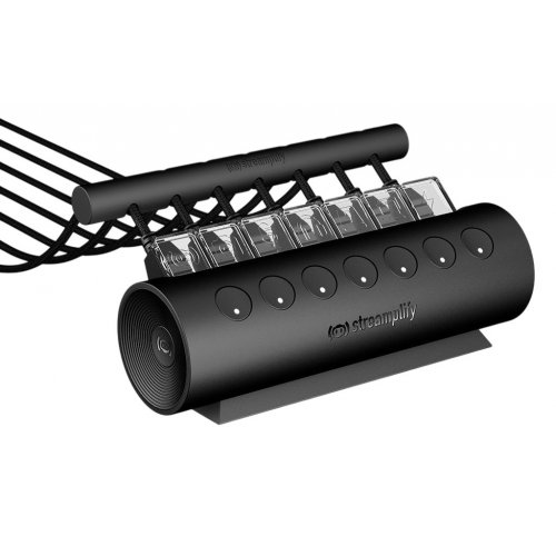 USB-хаб Streamplify HUB CTRL 7 (SPUH-HC71217.11) Black купить в Украине: Киев, Днепр, Харьков, Одесса  | Низкая цена, отзывы, характеристики от TELEMART фото