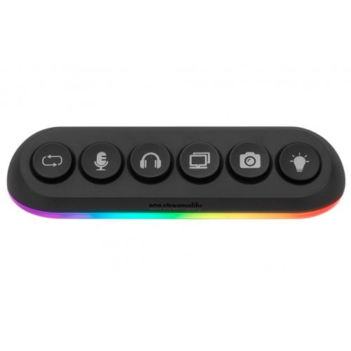 USB-хаб Streamplify HUB DECK 5 (SPUH-HD51217.11) Black купити в Україні: Київ, Львів, Хмельницький, Тернопіль, Івано-Франківськ | Низька ціна, відгуки, характеристики від TELEMART фото
