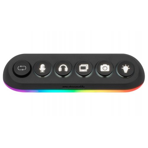 USB-хаб Streamplify HUB DECK 5 (SPUH-HD51217.11) Black купити в Україні: Київ, Львів, Хмельницький, Тернопіль, Івано-Франківськ | Низька ціна, відгуки, характеристики від TELEMART фото