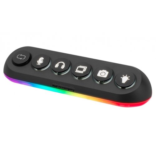 USB-хаб Streamplify HUB DECK 5 (SPUH-HD51217.11) Black купити в Україні: Київ, Львів, Хмельницький, Тернопіль, Івано-Франківськ | Низька ціна, відгуки, характеристики від TELEMART фото