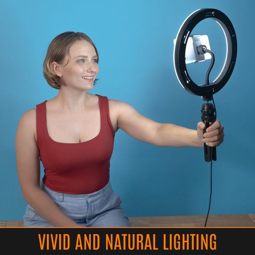 Світлодіодна лампа Streamplify LIGHT 10 (SPIR-LZ10112.11) купити в Україні: Київ, Львів, Хмельницький, Тернопіль, Івано-Франківськ | Низька ціна, відгуки, характеристики від TELEMART фото