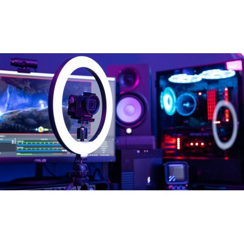 Світлодіодна лампа Streamplify LIGHT 10 (SPIR-LZ10112.11) купити в Україні: Київ, Львів, Хмельницький, Тернопіль, Івано-Франківськ | Низька ціна, відгуки, характеристики від TELEMART фото