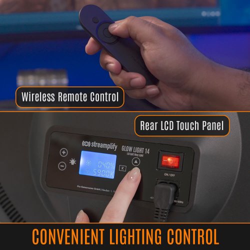 Світлодіодна лампа Streamplify GLOW LIGHT 14 (SPIF-GL14222.11) купити в Україні: Київ, Львів, Хмельницький, Тернопіль, Івано-Франківськ | Низька ціна, відгуки, характеристики від TELEMART фото