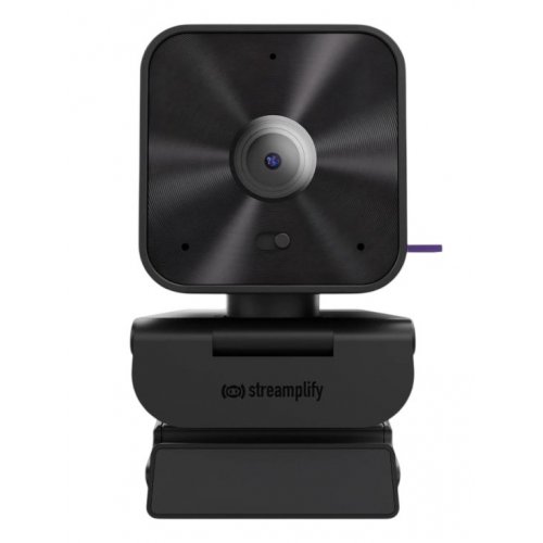 Веб-камера Streamplify CAM G (SPCW-CGQH421.11) Black купить в Украине: Киев, Днепр, Харьков, Одесса  | Низкая цена, отзывы, характеристики от TELEMART фото