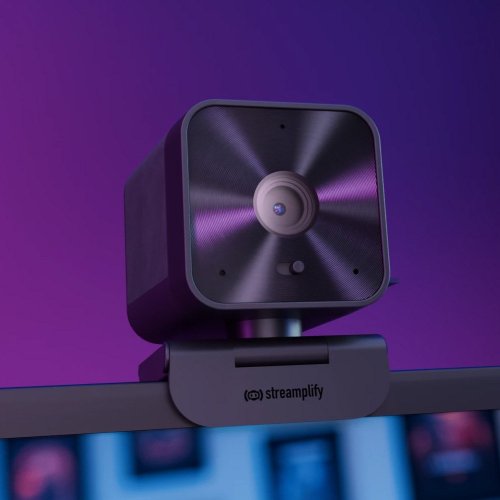 Веб-камера Streamplify CAM G (SPCW-CGQH421.11) Black купить в Украине: Киев, Днепр, Харьков, Одесса  | Низкая цена, отзывы, характеристики от TELEMART фото