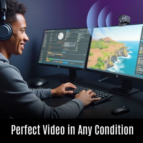 Веб-камера Streamplify CAM G (SPCW-CGQH421.11) Black купить в Украине: Киев, Днепр, Харьков, Одесса  | Низкая цена, отзывы, характеристики от TELEMART фото