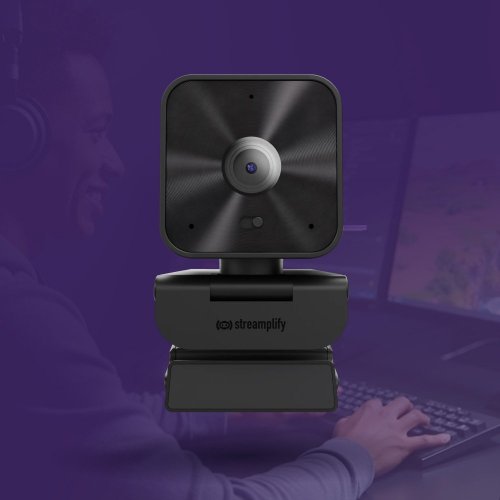 Веб-камера Streamplify CAM G (SPCW-CGQH421.11) Black купить в Украине: Киев, Днепр, Харьков, Одесса  | Низкая цена, отзывы, характеристики от TELEMART фото