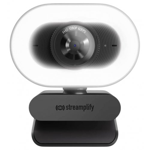 Веб-камера Streamplify CAM PLUS (SPCW-CLFH221.11) Black купити в Україні: Київ, Львів, Хмельницький, Тернопіль, Івано-Франківськ | Низька ціна, відгуки, характеристики від TELEMART фото