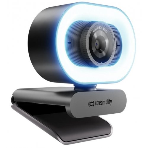Веб-камера Streamplify CAM PLUS (SPCW-CLFH221.11) Black купити в Україні: Київ, Львів, Хмельницький, Тернопіль, Івано-Франківськ | Низька ціна, відгуки, характеристики від TELEMART фото