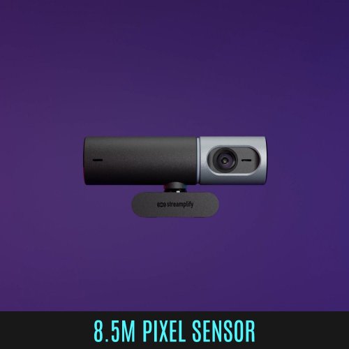 Веб-камера Streamplify CAM PRO (SPCW-CP4K811.11) Black купити в Україні: Київ, Львів, Хмельницький, Тернопіль, Івано-Франківськ | Низька ціна, відгуки, характеристики від TELEMART фото