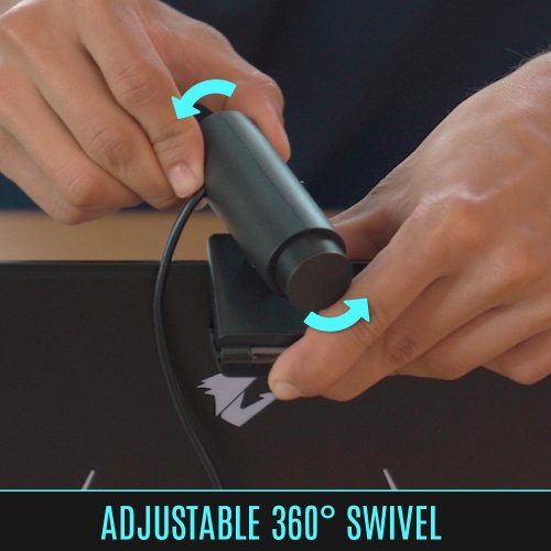 Веб-камера Streamplify CAM FHD (SPCW-CZFH221.11) Black купить в Украине: Киев, Днепр, Харьков, Одесса  | Низкая цена, отзывы, характеристики от TELEMART фото