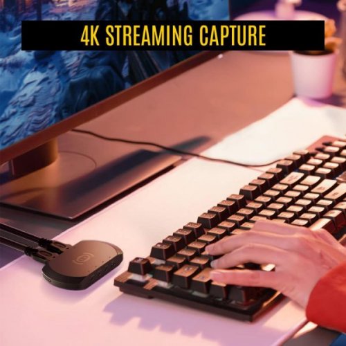 Устройство видеозахвата Streamplify CAPTURE 4K (SPVC-CA12401.11) Black купить в Украине: Киев, Днепр, Харьков, Одесса  | Низкая цена, отзывы, характеристики от TELEMART фото