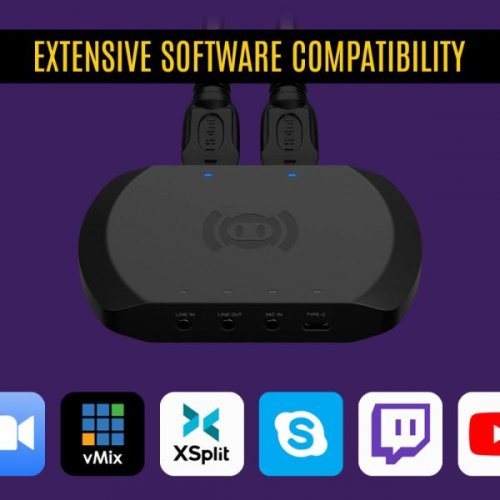 Устройство видеозахвата Streamplify CAPTURE 4K (SPVC-CA12401.11) Black купить в Украине: Киев, Днепр, Харьков, Одесса  | Низкая цена, отзывы, характеристики от TELEMART фото