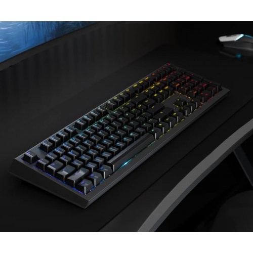 Клавіатура Ducky One X Ducky Inductive Linear Switches Wireless (DKON2408AST3-DAUSPDOECL1AS1) Black купити в Україні: Київ, Львів, Хмельницький, Тернопіль, Івано-Франківськ | Низька ціна, відгуки, характеристики від TELEMART фото