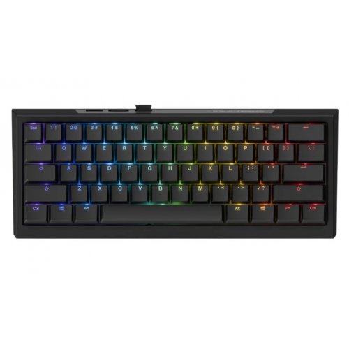 Клавиатура Ducky One X Mini Ducky Inductive Linear Switches Wireless (DKON2461AST3-DAUSPDOECL1AS1) Black купить в Украине: Киев, Днепр, Харьков, Одесса  | Низкая цена, отзывы, характеристики от TELEMART фото