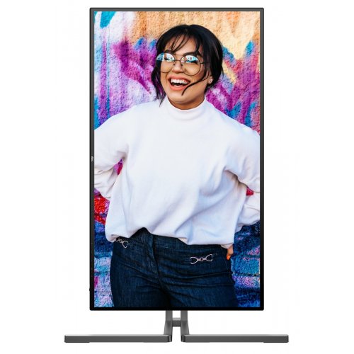 Монитор AOC 27" U27U3CV Black/Silver купить в Украине: Киев, Днепр, Харьков, Одесса  | Низкая цена, отзывы, характеристики от TELEMART фото