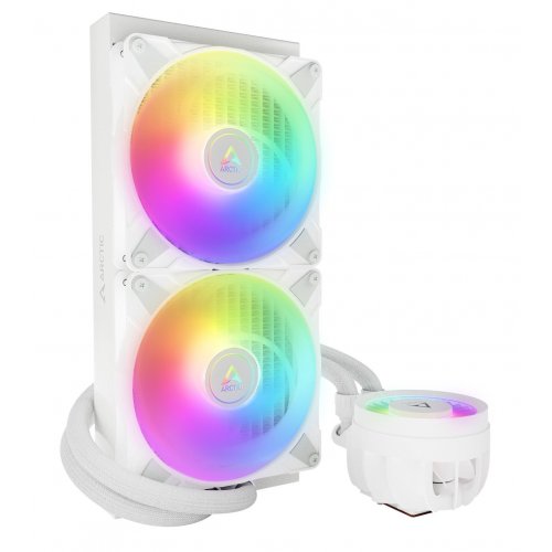 Уцінка готова сво Arctic Liquid Freezer III 280 A-RGB (ACFRE00151A) White (Сліди використання, 861047) купити в Україні: Київ, Львів, Хмельницький, Тернопіль, Івано-Франківськ | Перевірка сумісності, низька ціна, відгуки, характеристики від TELEMART фото