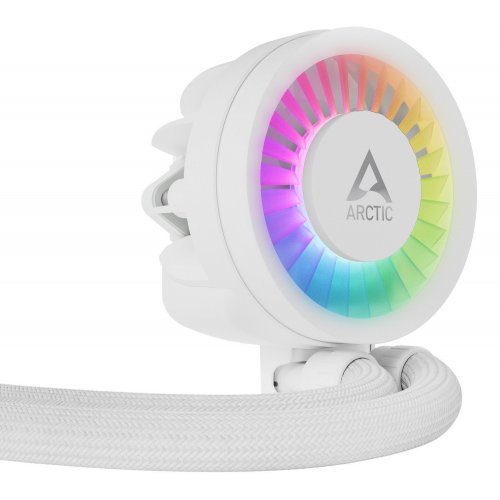 Уцінка готова сво Arctic Liquid Freezer III 280 A-RGB (ACFRE00151A) White (Сліди використання, 861047) купити в Україні: Київ, Львів, Хмельницький, Тернопіль, Івано-Франківськ | Перевірка сумісності, низька ціна, відгуки, характеристики від TELEMART фото