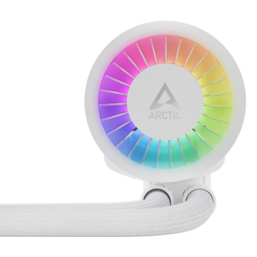 Уцінка готова сво Arctic Liquid Freezer III 280 A-RGB (ACFRE00151A) White (Сліди використання, 861047) купити в Україні: Київ, Львів, Хмельницький, Тернопіль, Івано-Франківськ | Перевірка сумісності, низька ціна, відгуки, характеристики від TELEMART фото