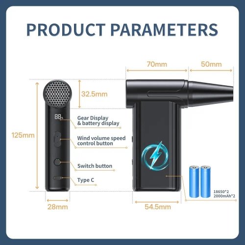 Повітродувка HEXO Turbo Fan HX51 купити в Україні: Київ, Львів, Хмельницький, Тернопіль, Івано-Франківськ | Низька ціна, відгуки, характеристики від TELEMART фото