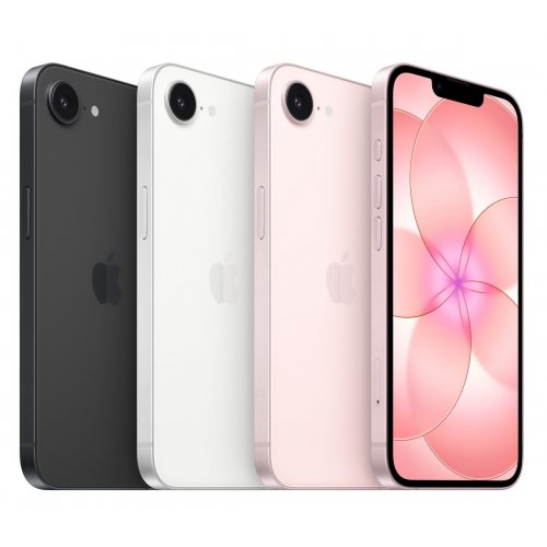 Смартфон Apple iPhone 17e 512GB (MHU04AF/A) White купить в Украине: Киев, Днепр, Харьков, Одесса  | Низкая цена, отзывы, характеристики от TELEMART фото