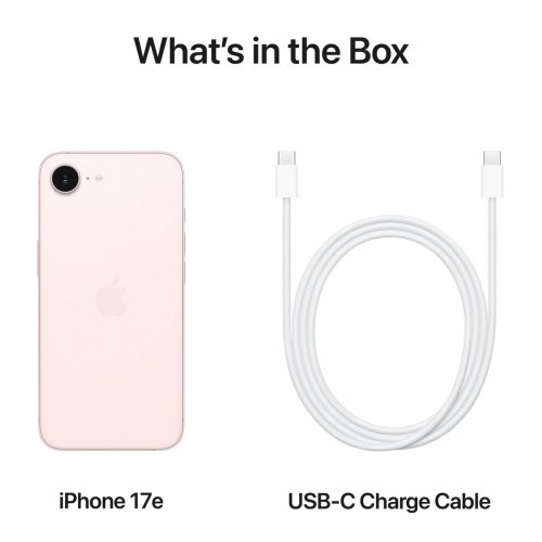 Смартфон Apple iPhone 17e 512GB (MHU34AF/A) Soft Pink купить в Украине: Киев, Днепр, Харьков, Одесса  | Низкая цена, отзывы, характеристики от TELEMART фото