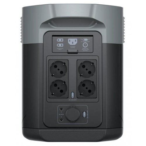Уценка зарядная станция EcoFlow DELTA 2 Max 2400W 2048Wh (Вскрытая упаковка, 861330) купить в Украине: Киев, Днепр, Харьков, Одесса  | Низкая цена, отзывы, характеристики от TELEMART фото