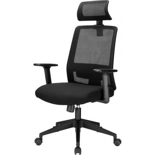 Крісло офісне OfficePro OC420 Black купити в Україні: Київ, Львів, Хмельницький, Тернопіль, Івано-Франківськ | Низька ціна, відгуки, характеристики від TELEMART фото