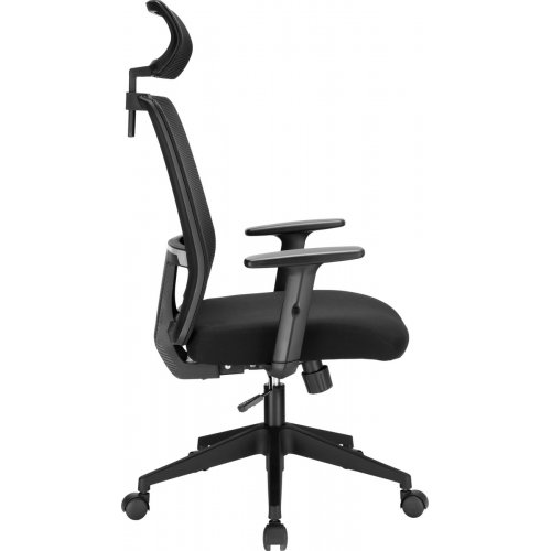 Крісло офісне OfficePro OC420 Black купити в Україні: Київ, Львів, Хмельницький, Тернопіль, Івано-Франківськ | Низька ціна, відгуки, характеристики від TELEMART фото