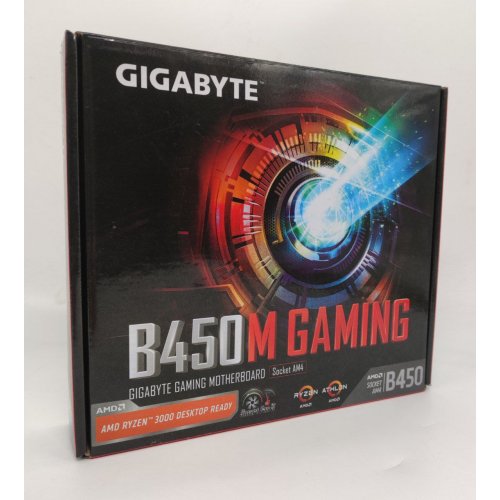 Материнська плата Gigabyte B450M GAMING (sAM4, AMD B450) (Відновлено продавцем, 861352) купити в Україні: Київ, Львів, Хмельницький, Тернопіль, Івано-Франківськ | Перевірка сумісності, низька ціна, відгуки, характеристики від TELEMART фото
