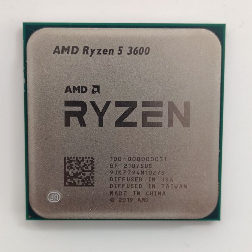 Процессор AMD Ryzen 5 3600 3.6(4.2)GHz 32MB sAM4 Tray (100-000000031) (Восстановлено продавцом, 861353) купить в Украине: Киев, Днепр, Харьков, Одесса  | Проверка совместимости, низкая цена, отзывы, характеристики от TELEMART фото