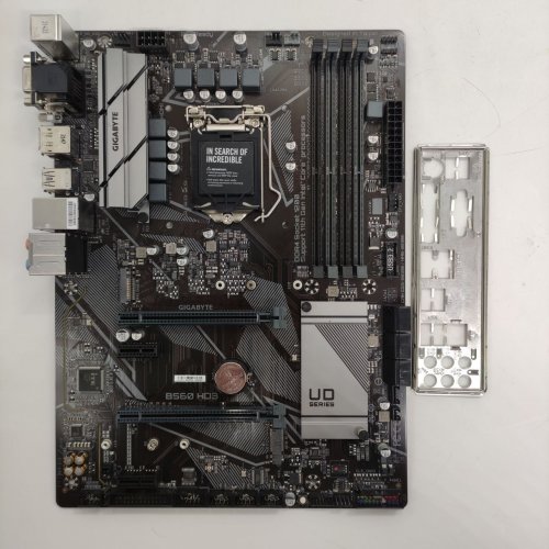 Материнская плата Gigabyte B560 HD3 (s1200, Intel B560) (Восстановлено продавцом, 861364) купить в Украине: Киев, Днепр, Харьков, Одесса  | Проверка совместимости, низкая цена, отзывы, характеристики от TELEMART фото