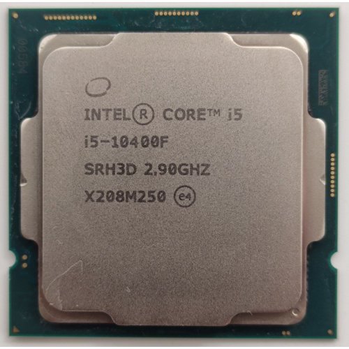 Процесор Intel Core i5-10400F 2.9(4.3)GHz 12MB s1200 Tray (CM8070104290716) (Відновлено продавцем, 861366) купити в Україні: Київ, Львів, Хмельницький, Тернопіль, Івано-Франківськ | Перевірка сумісності, низька ціна, відгуки, характеристики від TELEMART фото