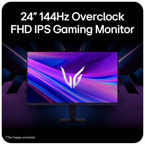 Монітор LG 23.8" 24G411A-B Black купити в Україні: Київ, Львів, Хмельницький, Тернопіль, Івано-Франківськ | Низька ціна, відгуки, характеристики від TELEMART фото