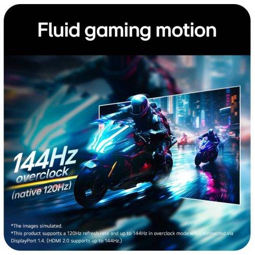 Монітор LG 23.8" 24G411A-B Black купити в Україні: Київ, Львів, Хмельницький, Тернопіль, Івано-Франківськ | Низька ціна, відгуки, характеристики від TELEMART фото